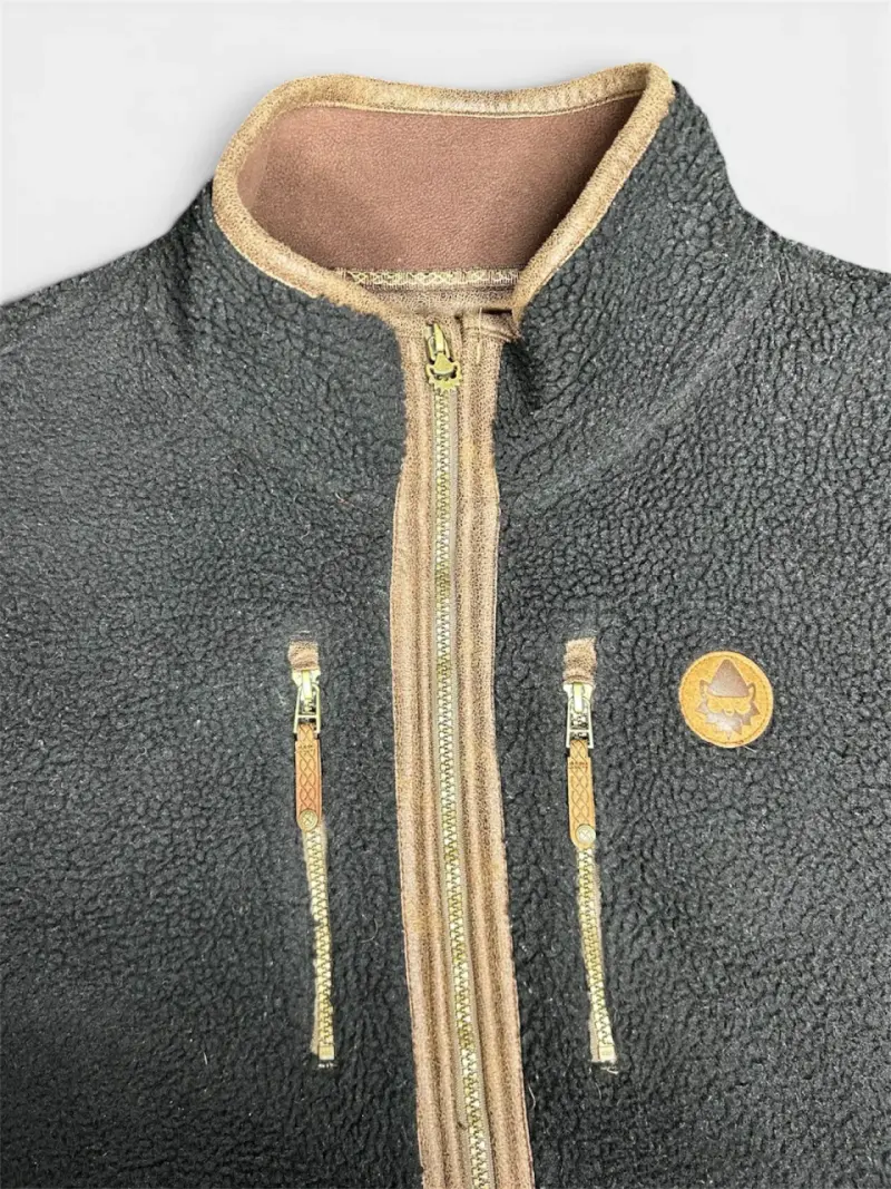 Chaqueta de lana negra Gnomo - 3