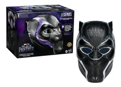 Casco Electrónico Black Panther Marvel Legends - miniatura 1