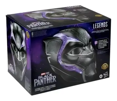 Casco Electrónico Black Panther Marvel Legends - miniatura 2
