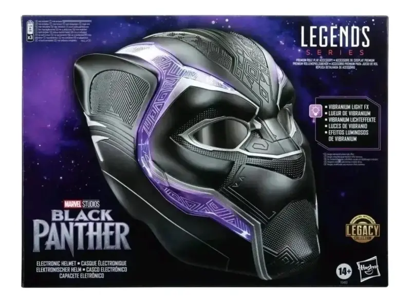 Casco Electrónico Black Panther Marvel Legends - 3