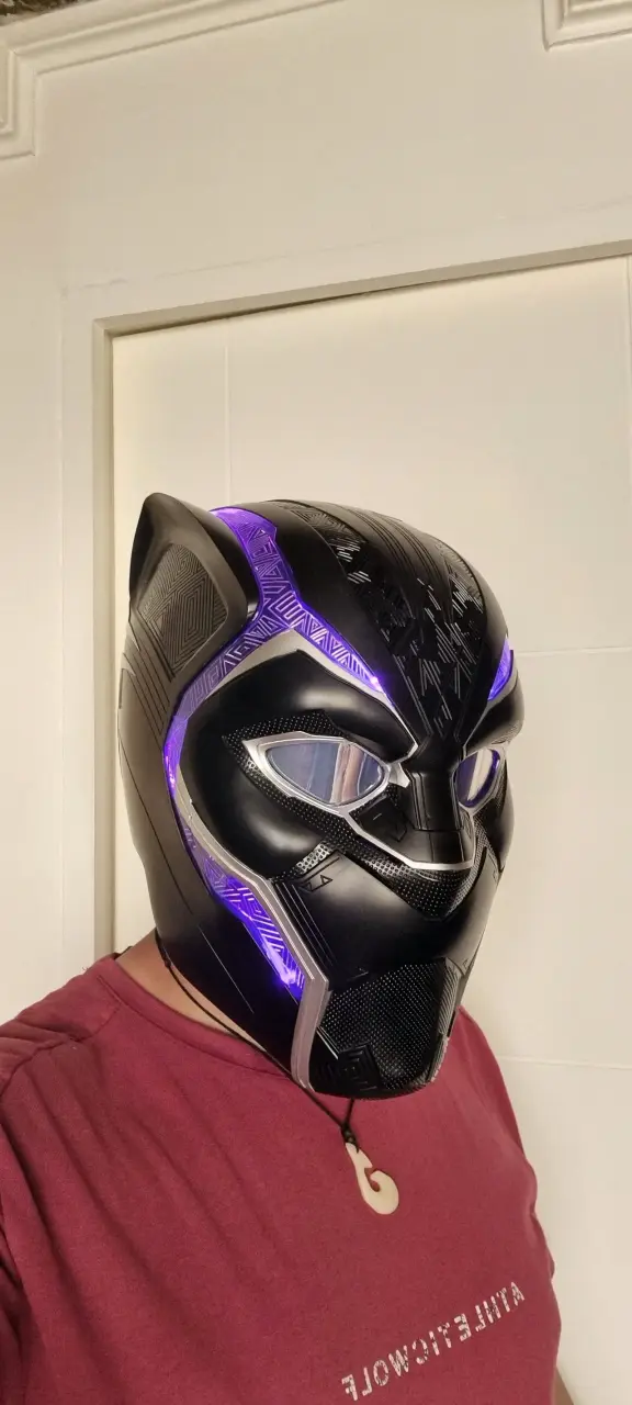 Casco Electrónico Black Panther Marvel Legends - 5