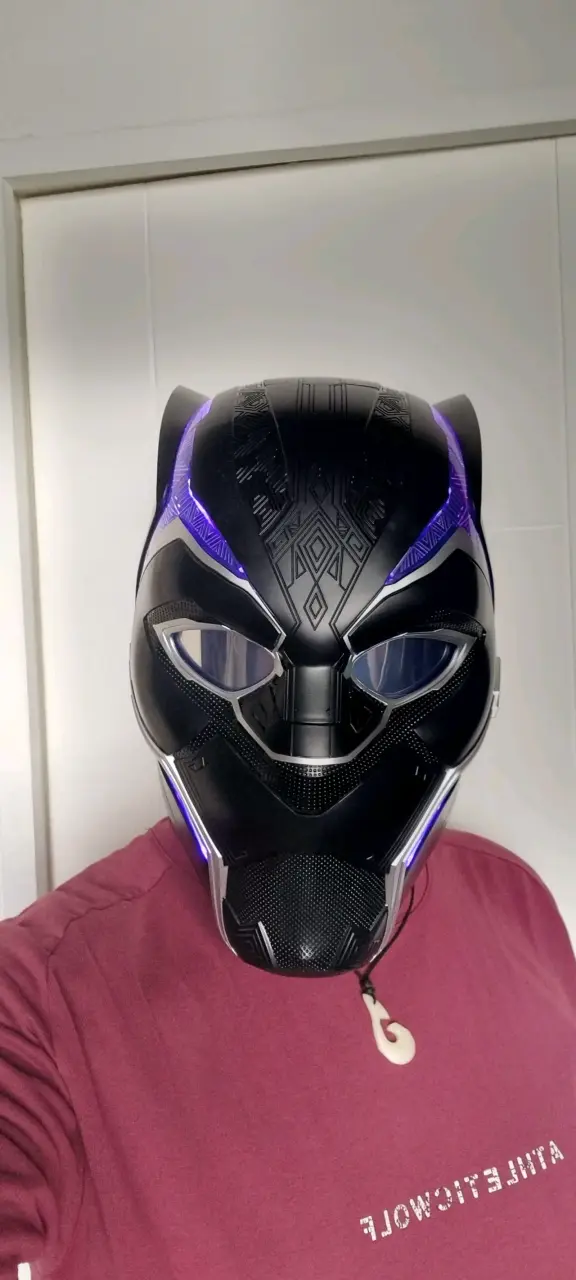 Casco Electrónico Black Panther Marvel Legends - 6