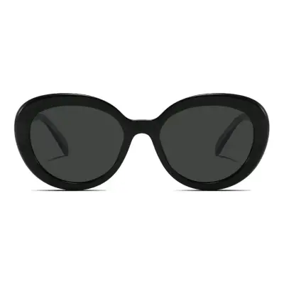 Lentes de Sol Redondas Negras Mujer. - miniatura 2