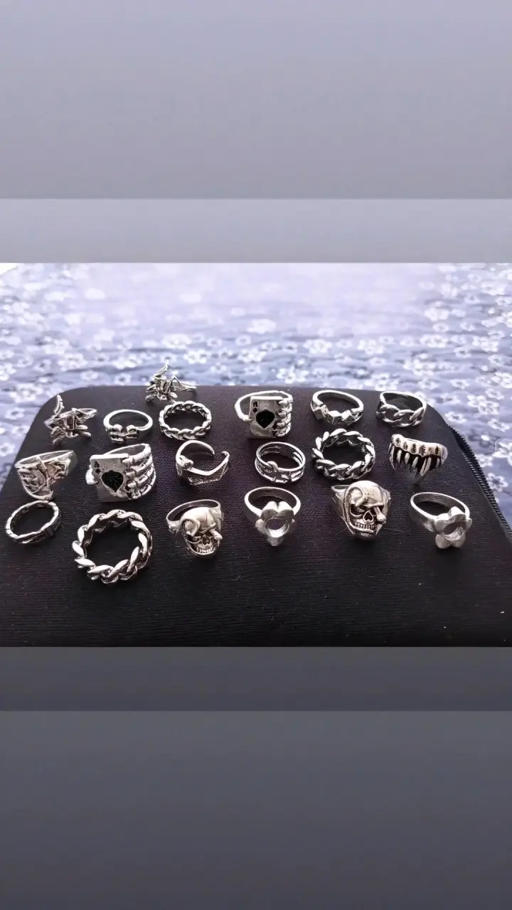 Anillos de acero inoxidable