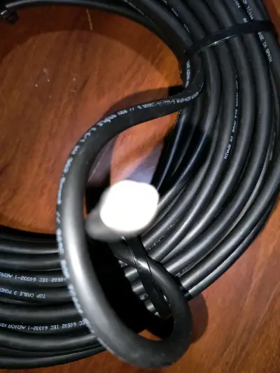 Cable eléctrico negro de alta resistencia - miniatura 5
