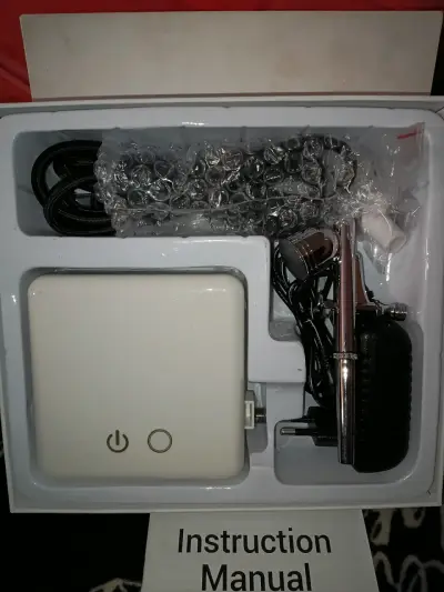 Kit de aerógrafo portátil con compresor - miniatura 1