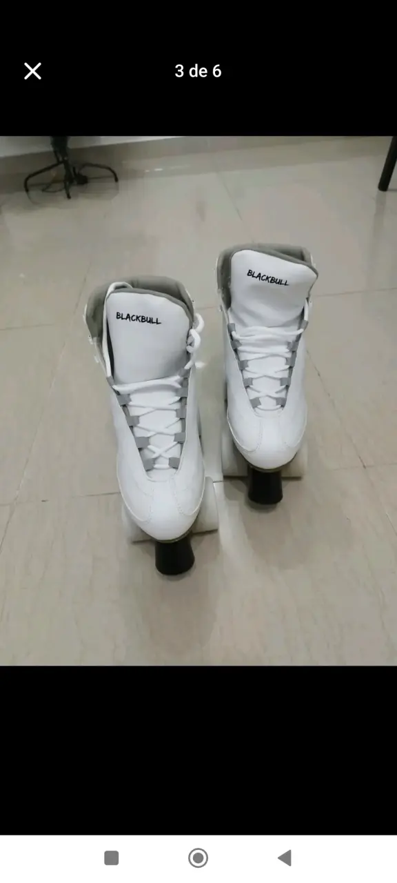 Patines de cuatro ruedas blancos Blackbull - 2