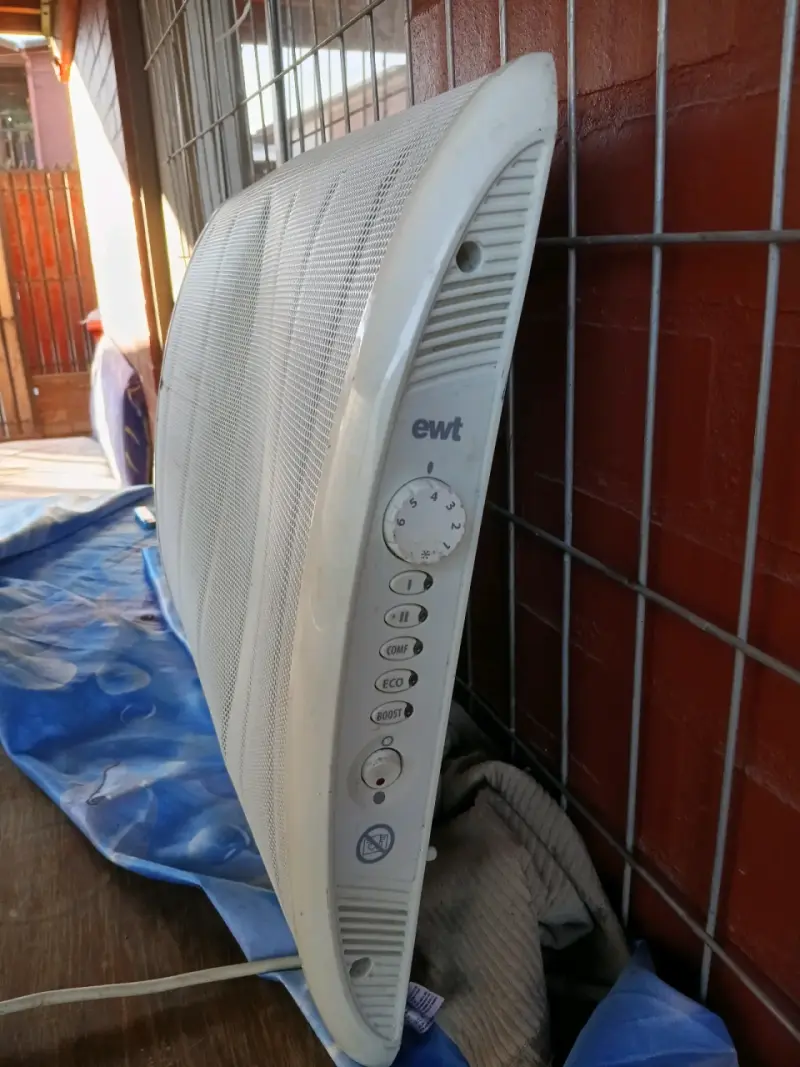 Calefactor eléctrico EWT de pared blanco - 1