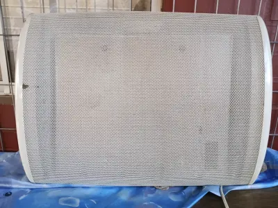Calefactor eléctrico EWT de pared blanco - miniatura 2