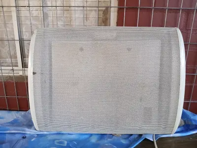 Calefactor eléctrico EWT de pared blanco - miniatura 3
