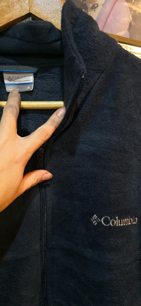 Chaqueta polar Columbia azul marino para hombre - 3
