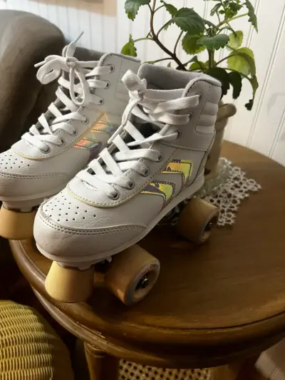 Patines de Cuatro Ruedas Blancos para Adulto - miniatura 3