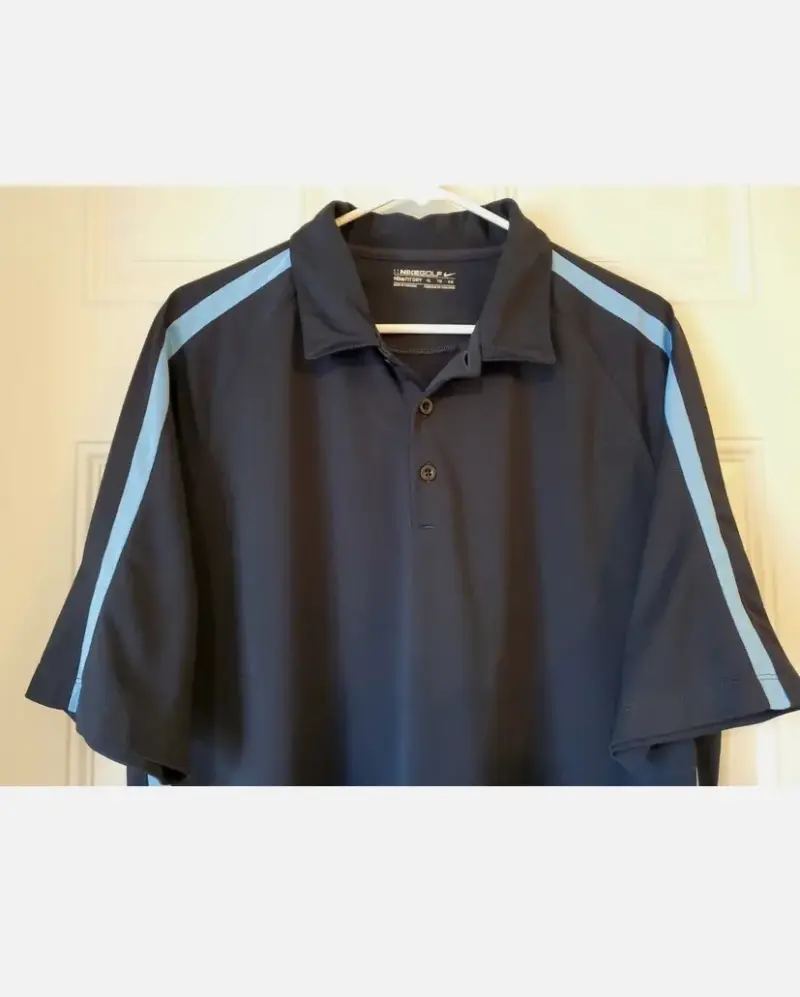 Polera Nike Golf Fit Dry Azul Marino - 2