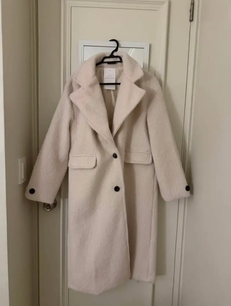 Abrigo de lana beige Amantani Pedro L - 1
