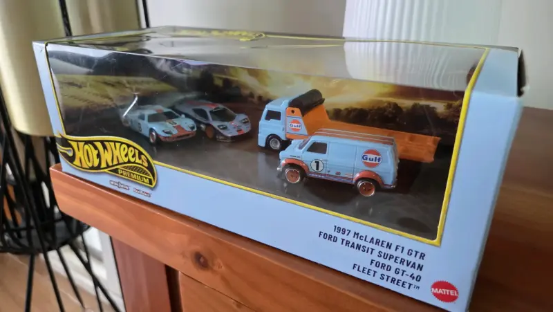 Set de Autos Hot Wheels Premium Gulf - 2