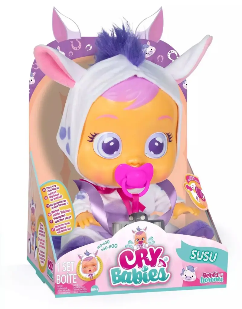 Muñeca Susu Cry Babies (Bebés Llorones) - 6