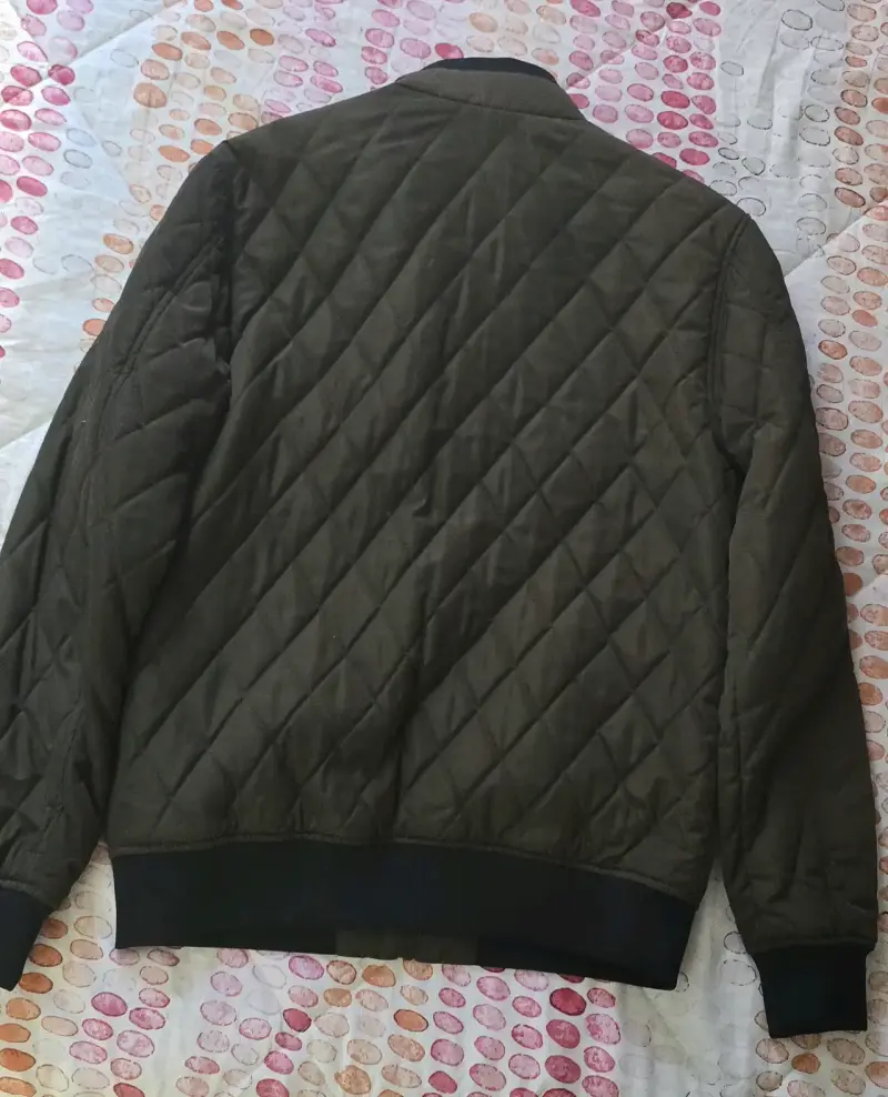 Chaqueta acolchada verde Basement para hombre - 2