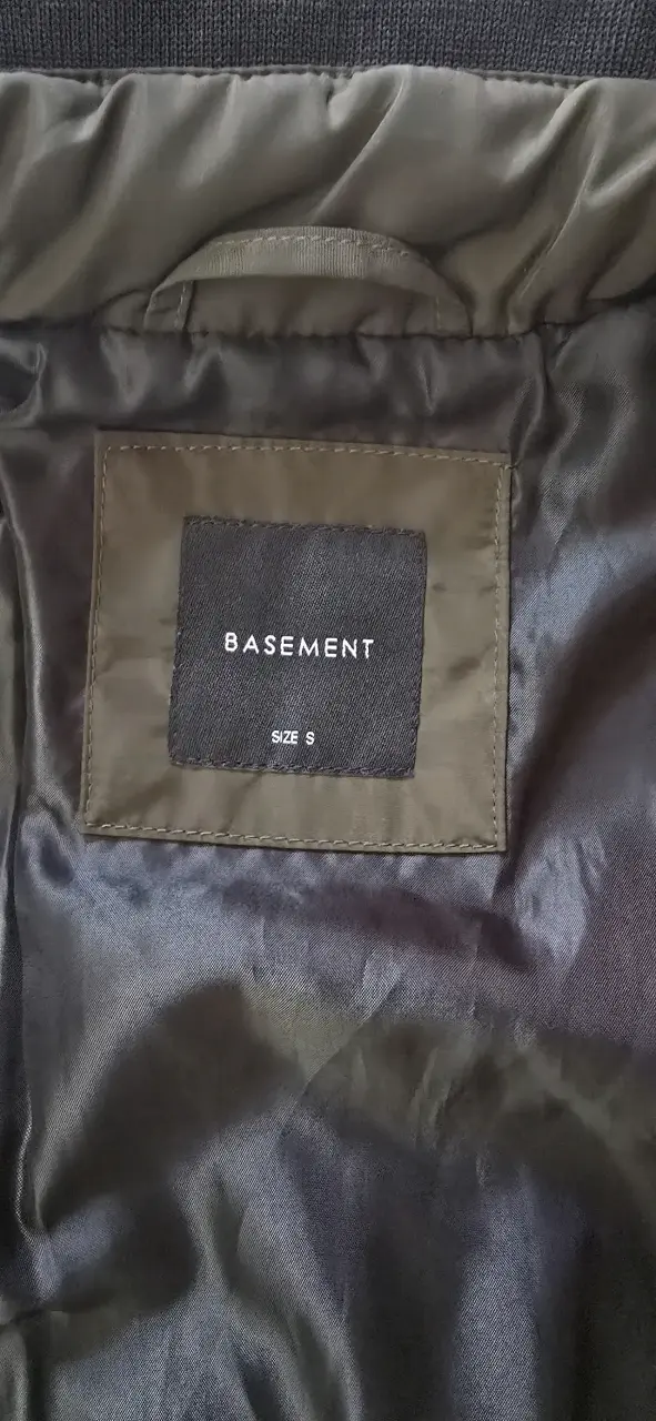 Chaqueta acolchada verde Basement para hombre - 4