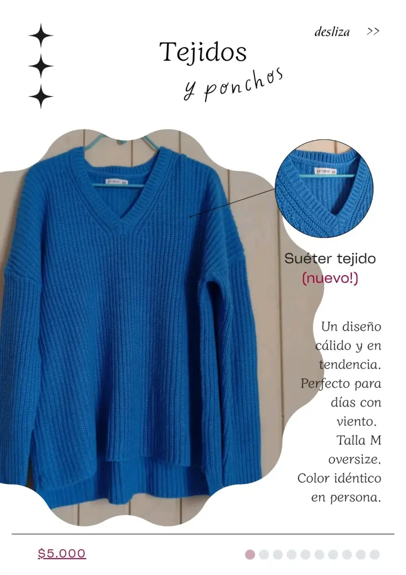 Suéters y Ponchos (Intactos) - 1