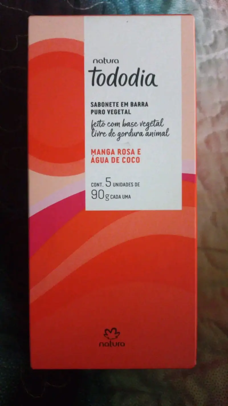 Set de Jabones Natura Tododia Manga Rosa y Agua de Coco