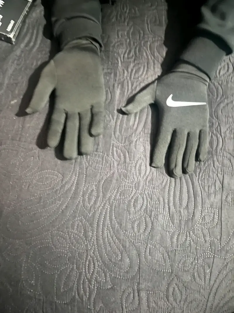Guantes deportivos Nike Dry-Fit negros - 3
