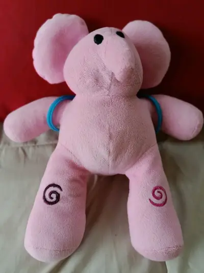 Peluche Elly Elefante 25cm(Excelente estado) - miniatura 1