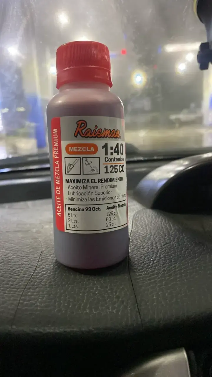 Aceite Mezcla Raisman 125cc para Motores 2T - 3