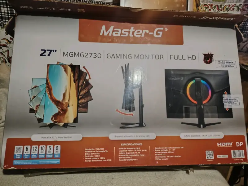 Xbox SeriesS + monitor gamer master g 27 full HD - 4