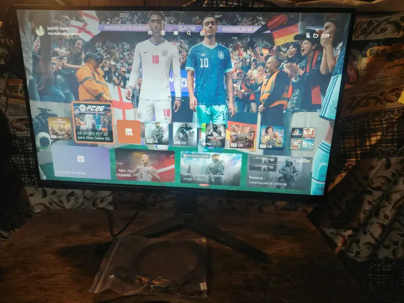 Xbox SeriesS + monitor gamer master g 27 full HD - 5