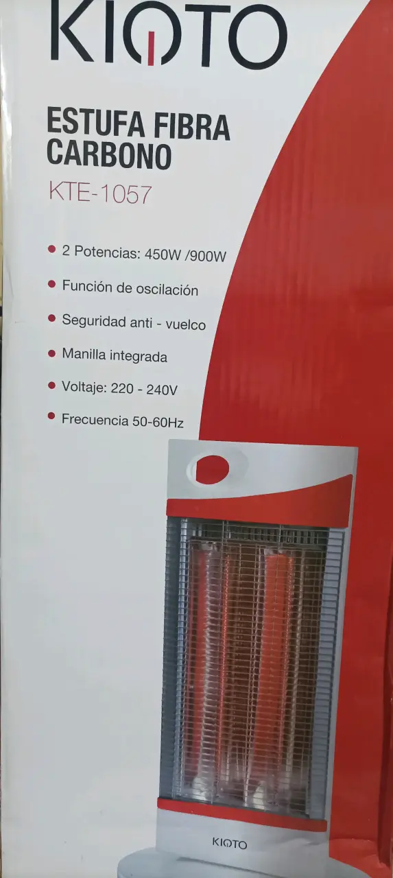 Estufa de Fibra de Carbono Kioto KTE-1057