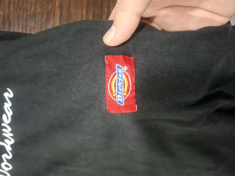 Polera negra Dickies General Workwear - 3