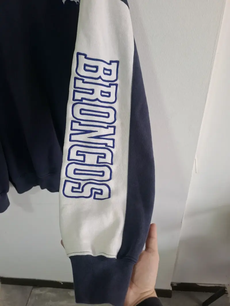 Polerón Reebok Broncos azul marino - 5