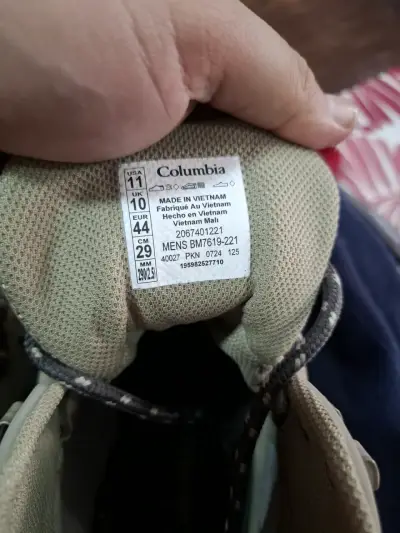 Botas de senderismo Columbia impermeables gris - miniatura 4