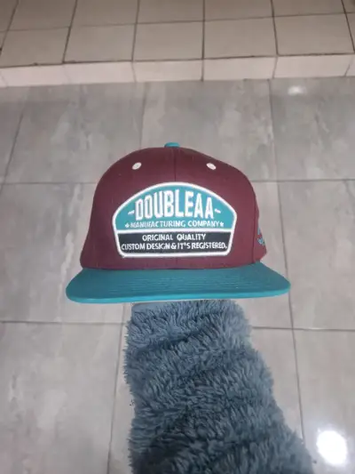 Gorra Double AA bicolor estilo urbano - miniatura 1