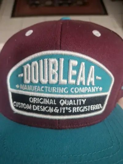 Gorra Double AA bicolor estilo urbano - miniatura 3
