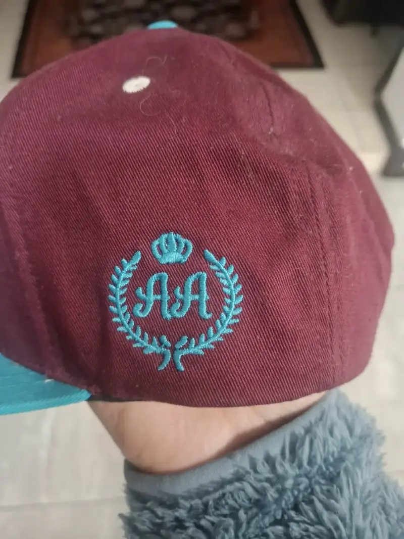 Gorra Double AA bicolor estilo urbano - 4