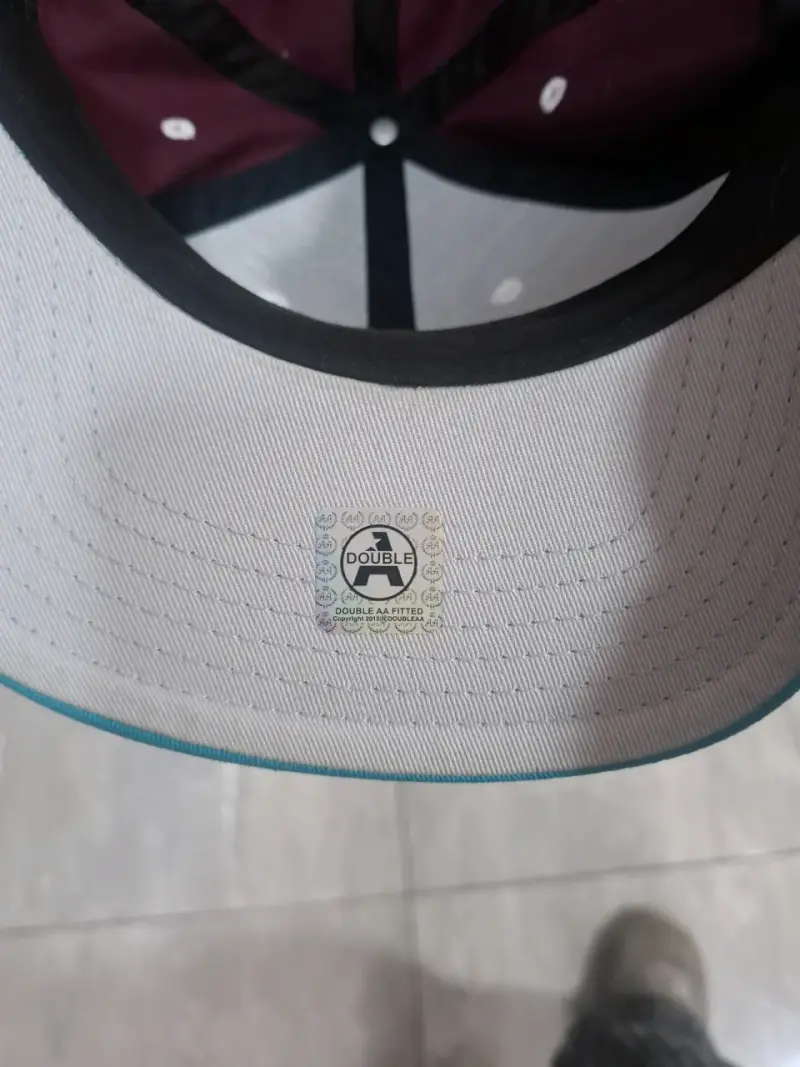 Gorra Double AA bicolor estilo urbano - 5