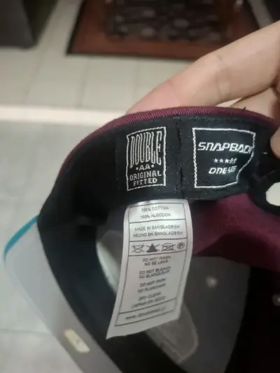 Gorra Double AA bicolor estilo urbano - miniatura 6