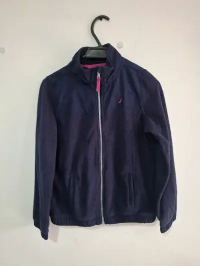 Chaqueta polar azul marino para niña Nautica - miniatura 1