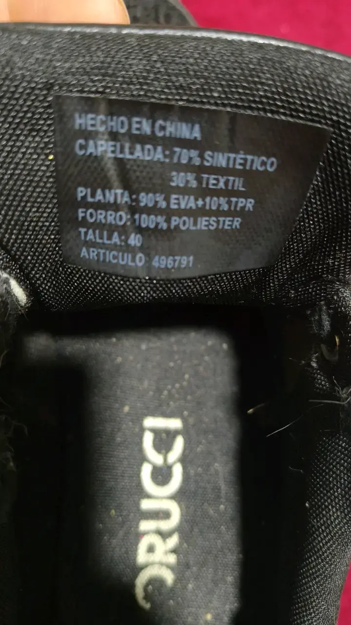 Zapatillas negras de plataforma talla 40 - 3