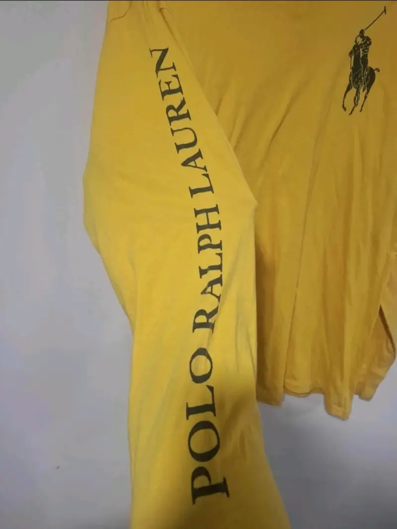 Polera amarilla Polo Ralph Lauren manga larga - 5