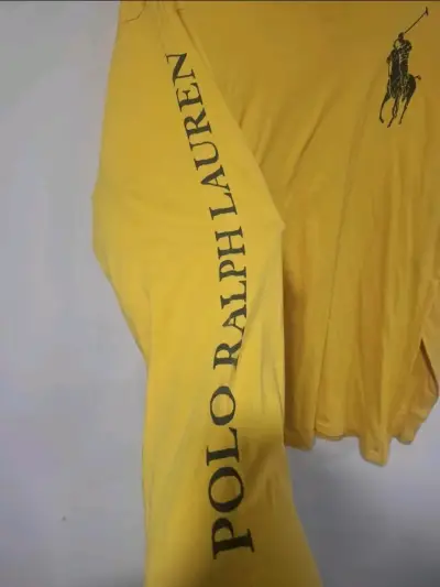 Polera amarilla Polo Ralph Lauren manga larga - miniatura 5