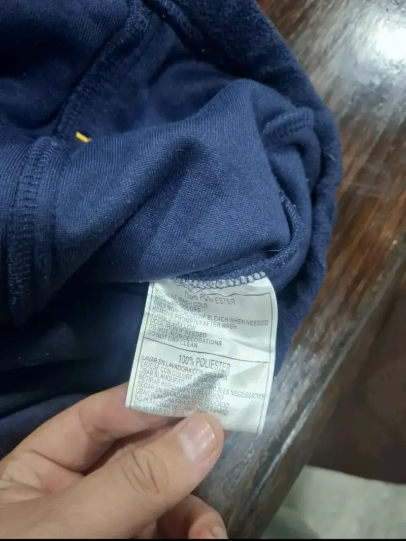 Polerón NHL Reebok azul con logo bordado - 6