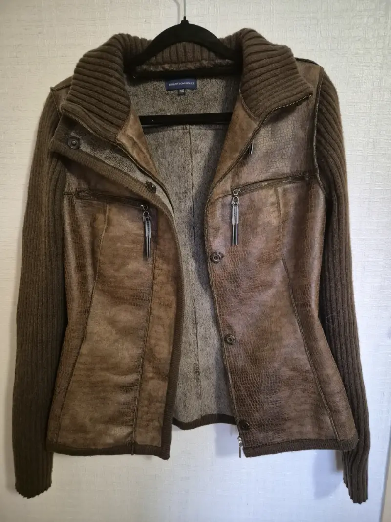 Chaqueta de mujer Adolfo Domínguez marrón - 5