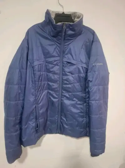 Chaqueta Columbia azul con forro térmico - miniatura 1