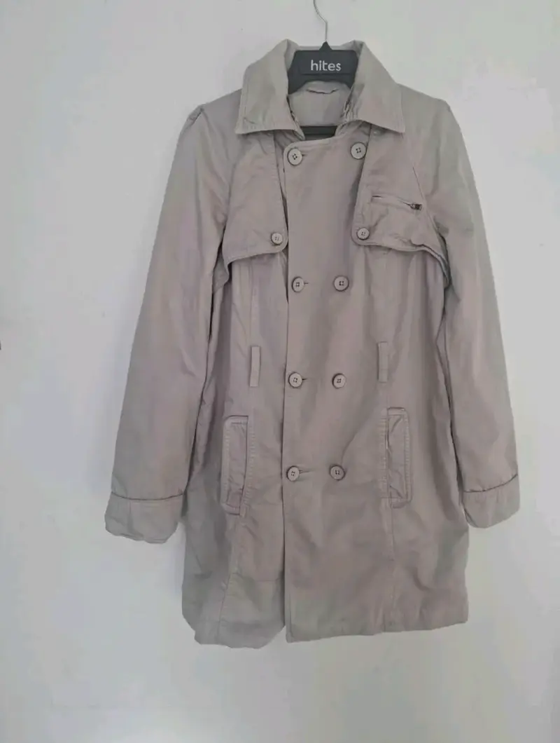 Trench coat beige Diesel para mujer