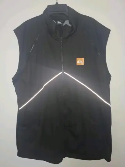 Chaqueta negra Quiksilver con detalles reflectantes - miniatura 5