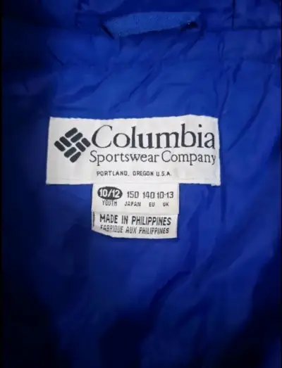 Chaqueta Columbia Tectanium Azul para Niños - miniatura 4