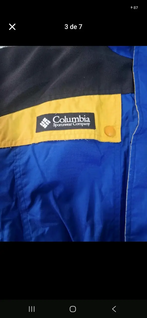 Chaqueta Columbia Tectanium Azul para Niños - 5