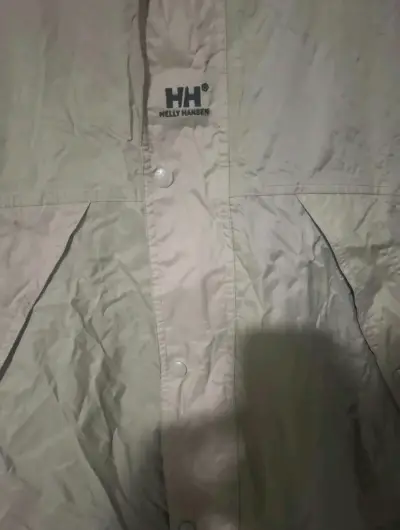 Chaqueta impermeable Helly Hansen beige con capucha - miniatura 4